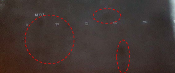 microbial induced pitting corrosion distribution radiography