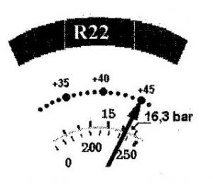 air cooled condenser refrigerant pressure